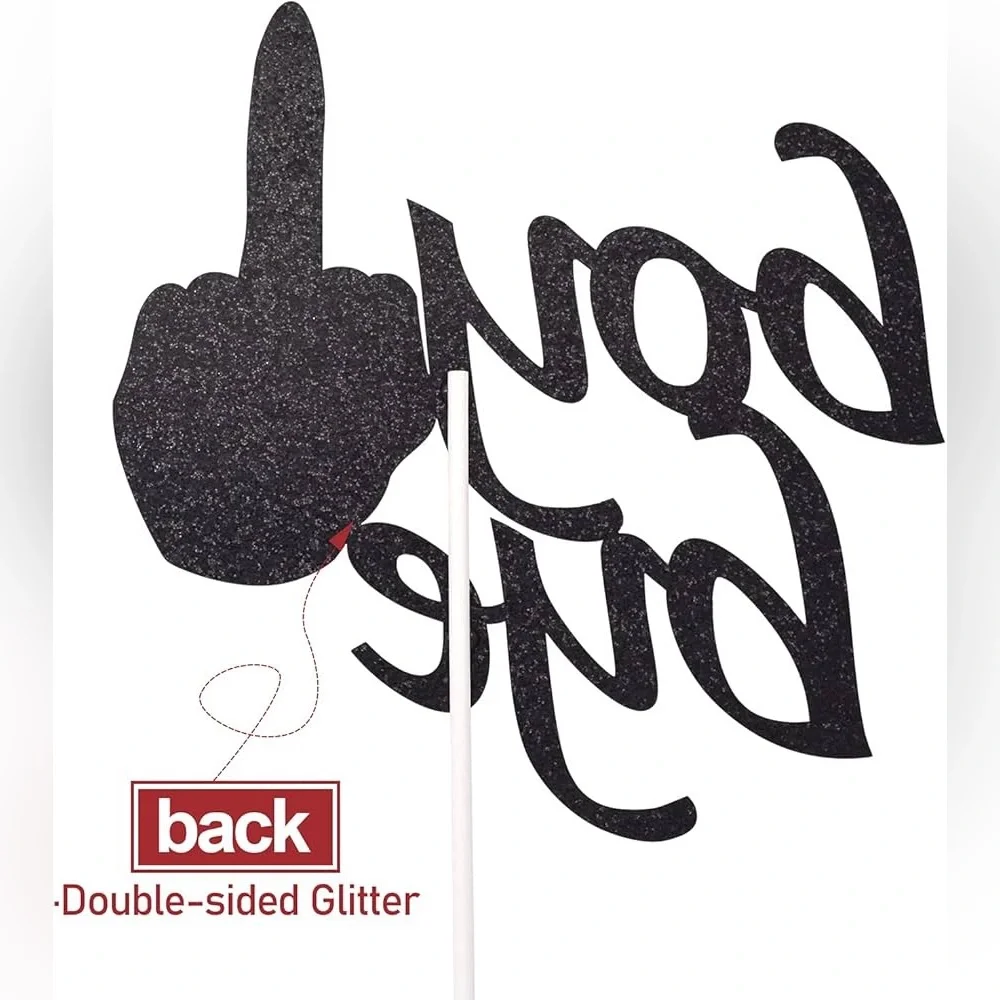 Boy Bye Cake Topper for Divorce, Break-up, Single Freedom Party Decorations